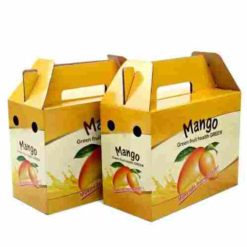 Single Wall 3 Ply Corrugated Mango Packaging Box