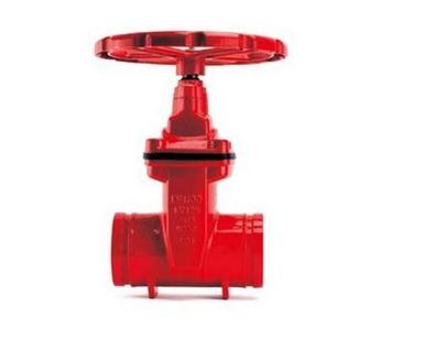 DN50-DN200 Grooved Resilient Seated NRS Gate Valve