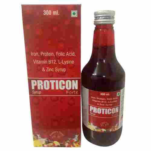 Proticon Forte Lysine And Zinc Syrup