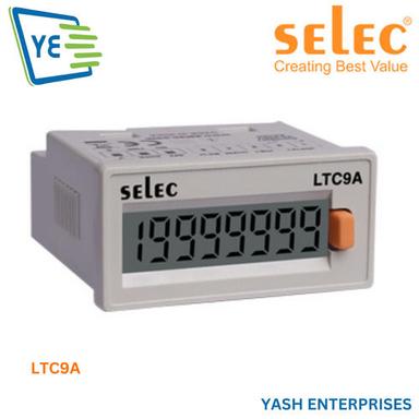 Selec 7 1/2 Digit LCD Display Time Count Totalizer