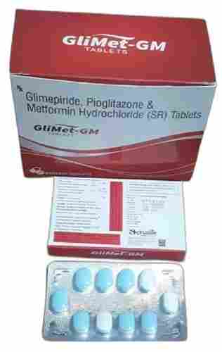 Voglibose 0.3 Mg, Glimepiride 2 Mg And Metormin Hcl 500 Mg Sr Bilayered Tablets