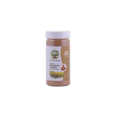 GO EARTH ORGANIC Indian Origin Organic Cinnamon Bark Dalchini Powder 100gm