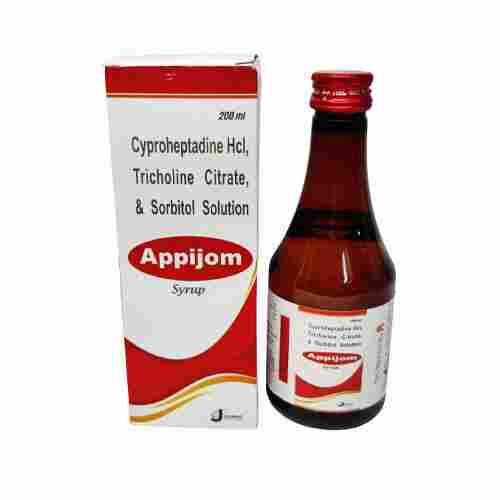 Appijom Cyproheptadine Tricholine In Sorbitol Base