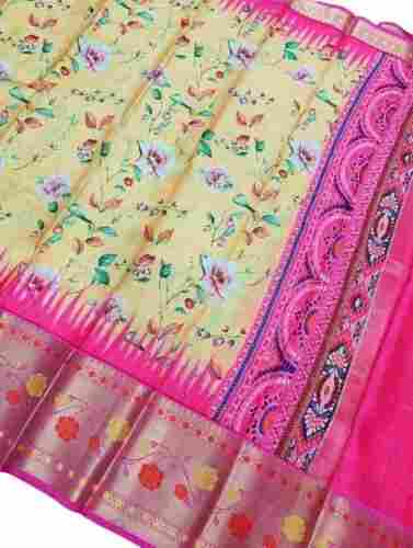 Designer Banarasi Cotton Silk Saree