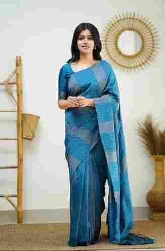 Dry Clean Weaving Saree For Daily Wear