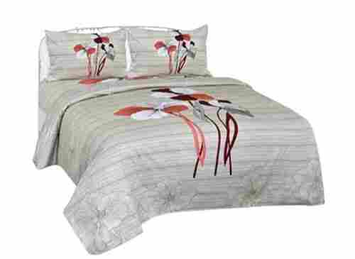 Printed Organic Cotton Double Bed Sheets