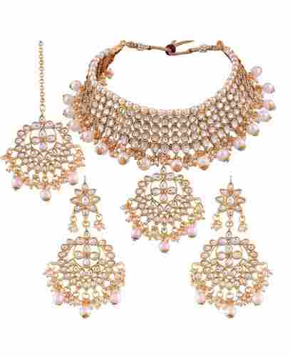 Artificial Fashion Necklace With Earring Set