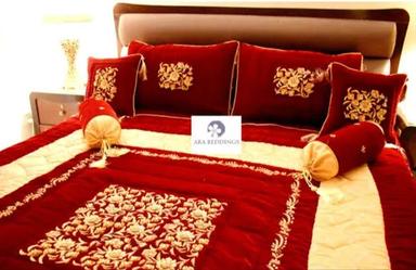 King Size Luxury Velvet Bed Sheet