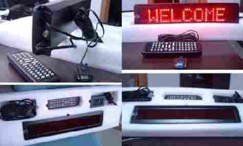 Electronic Indoor And Outdoor LED Moving Sign