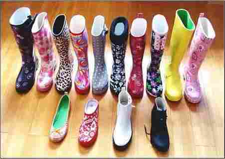 Printed and Plain Rubber Boot
