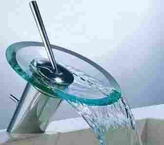 Bathroom Brass Waterfall Faucet