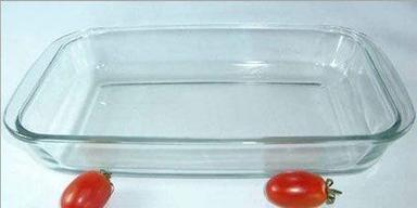 Clear Glass Bakeware Tray Size: Vary