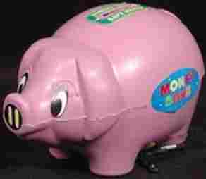 Plastic Kids Piggy Bank