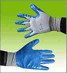 Latex Coated Cotton Knitted Gloves