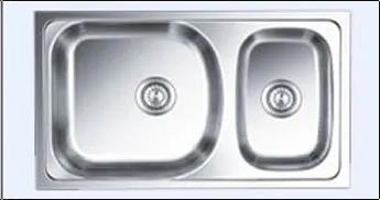 Designer Double Bowl Kitchen Sink  Size: Various Sizes Are Available