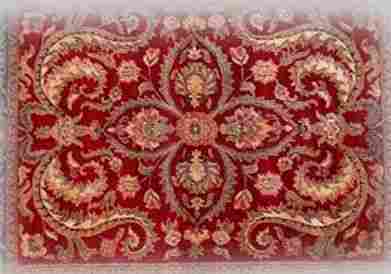 Designer Embroidered Hand Tufted Floor Carpet