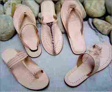 Handmade Kolhapuri Ladies Slippers