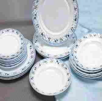 Heat Resistant Opal Glass Dinner Plates