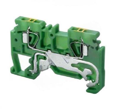 Green Two Spring Grounding Clamp For Industrial Application