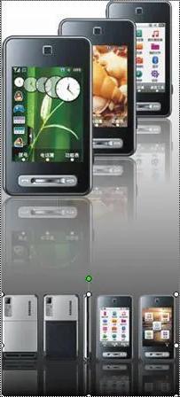 Touch Screen Mobile Phone Design: Bar