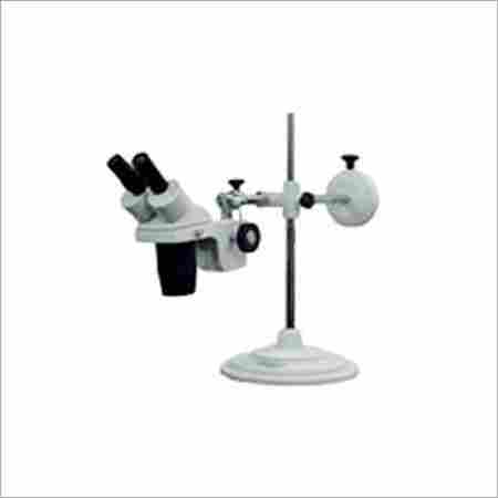 Universal Stereoscopic Binocular Microscope with Magnifications of 80X