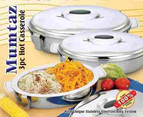 Stainless Steel Oval Hotpot