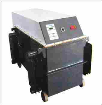 THREE PHASE OIL COOLED SERVO CONTROLLED VOLTAGE STABILIZER