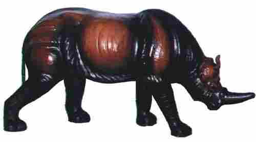 Stuffed Leather Rhino
