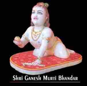 BAL GOPAL MARBLE STATUE