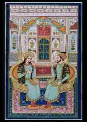  मुगलों के राजा और रानी के चित्र