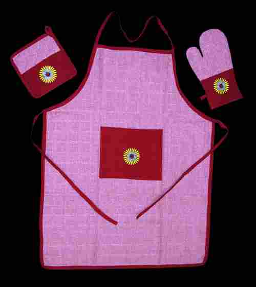 EMBROIDERED APRON