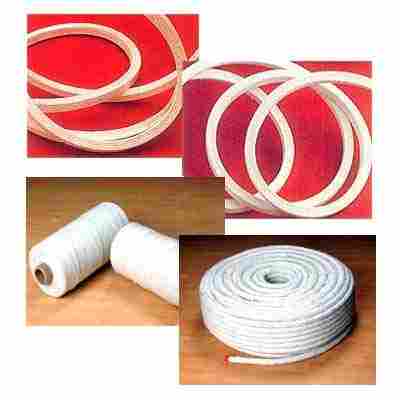 Plain White Asbestos Rope