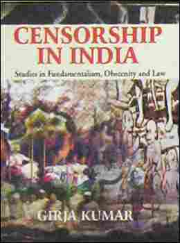 Censorship In India Book