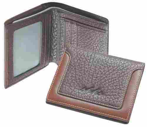Plain Brown Leather Wallet