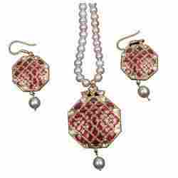 Kundan Fashion Necklace Set
