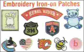 Embroidery Iron On Patches