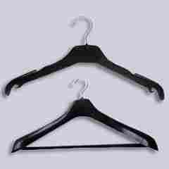Plain Black Plastic Garment Hangers