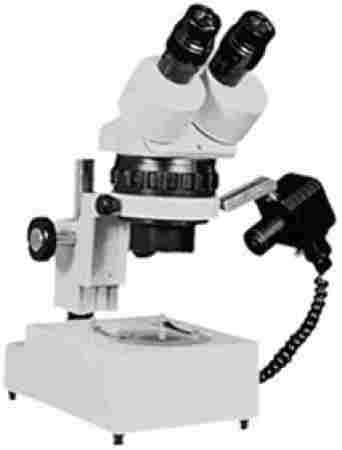 White Color Zoom Binocular Microscope
