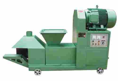 Green Color Sawdust Briquette Machine
