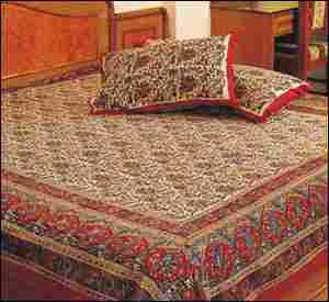 Rajasthani Cotton Printed Bed Sheets