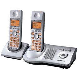 Silver Portable Digital Cordless Phones