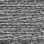 Gray Barbed Fencing Wire