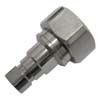 Rf Coaxial 7/16 Straight Male Clamp For 1/4" Rf Cable Connectors Application: Industrial