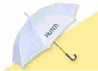 White Colour Promotional Umbrella