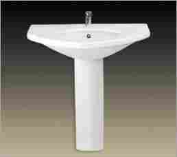 White Pedestal Wash Basins