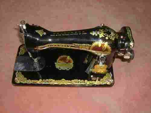 Black Colored Household Sewing Machine
