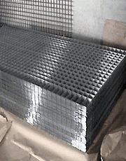 Silver Welded Wire Mesh Panel 