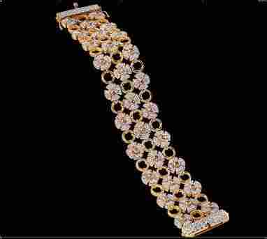 Antique Design Diamond Bracelets