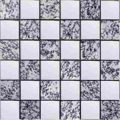 Aluminium Gloss Mosaic Tiles