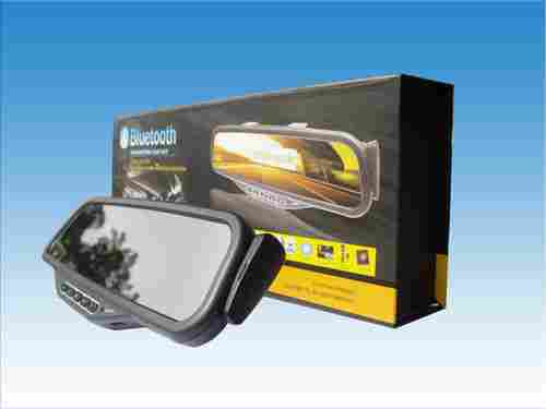 Bluetooth Handsfree Car Kit Mirror With Sd Card And Mp3 Play
